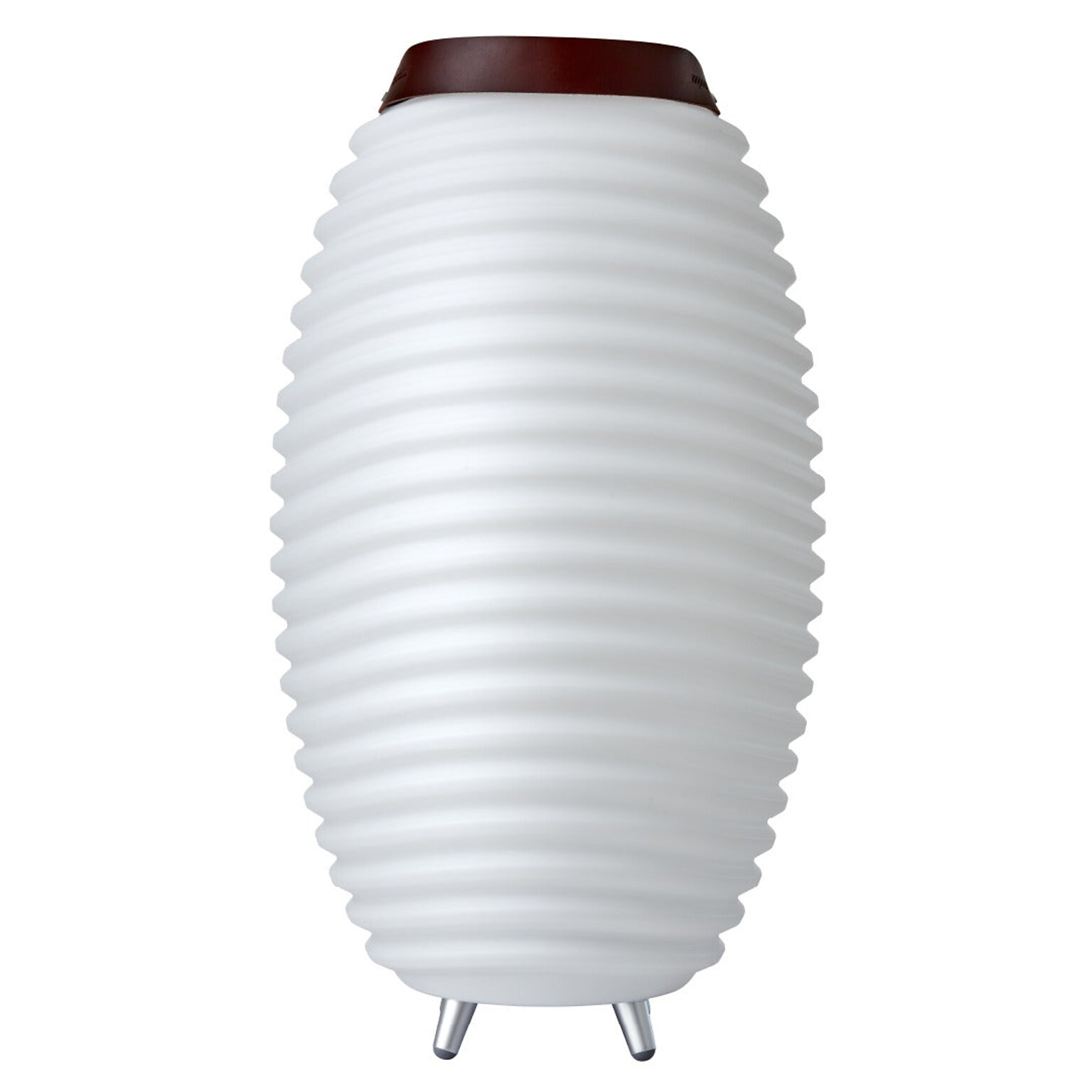 Kooduu Synergy 65 28.25 LED Speaker Lamp with USB Port, White (1208-02)