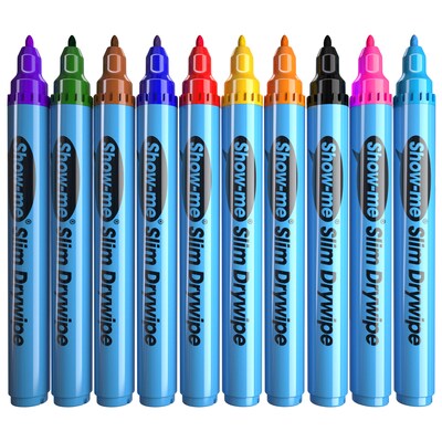 Show-me Picture Story Lapboards, with Pens, Erasers & Cleaner, 8" x 12", 35/Set (EPTCPSBX)