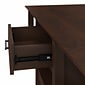 Bush Furniture Key West 47" x 24" Coffee Table with Storage, Bing Cherry (KWT148BC-03)