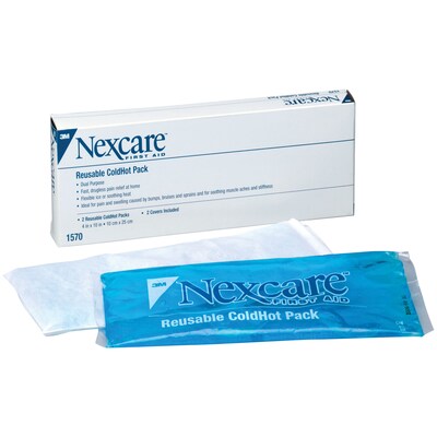 3M™ Nexcare™ Reusable ColdHot Packs & Covers; 4x10, 2 ColdHot Packs & 2 Covers per Box