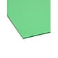 Smead File Folder, Reinforced Straight-Cut Tab, Legal Size, Green, 100/Box  (17110)