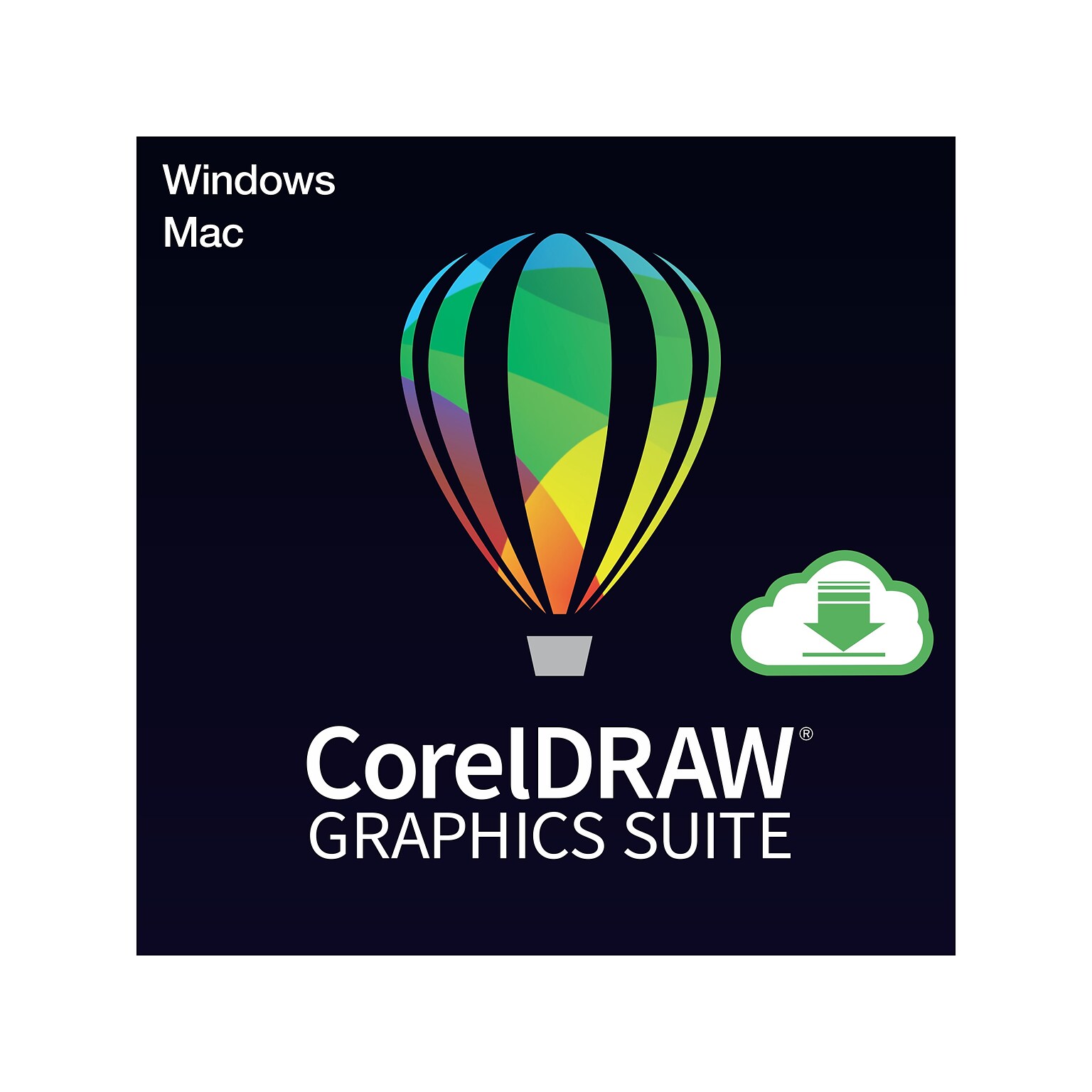 CorelDRAW Graphics Suite 2023 Graphic Design for Windows/Mac, 1 User [Download]