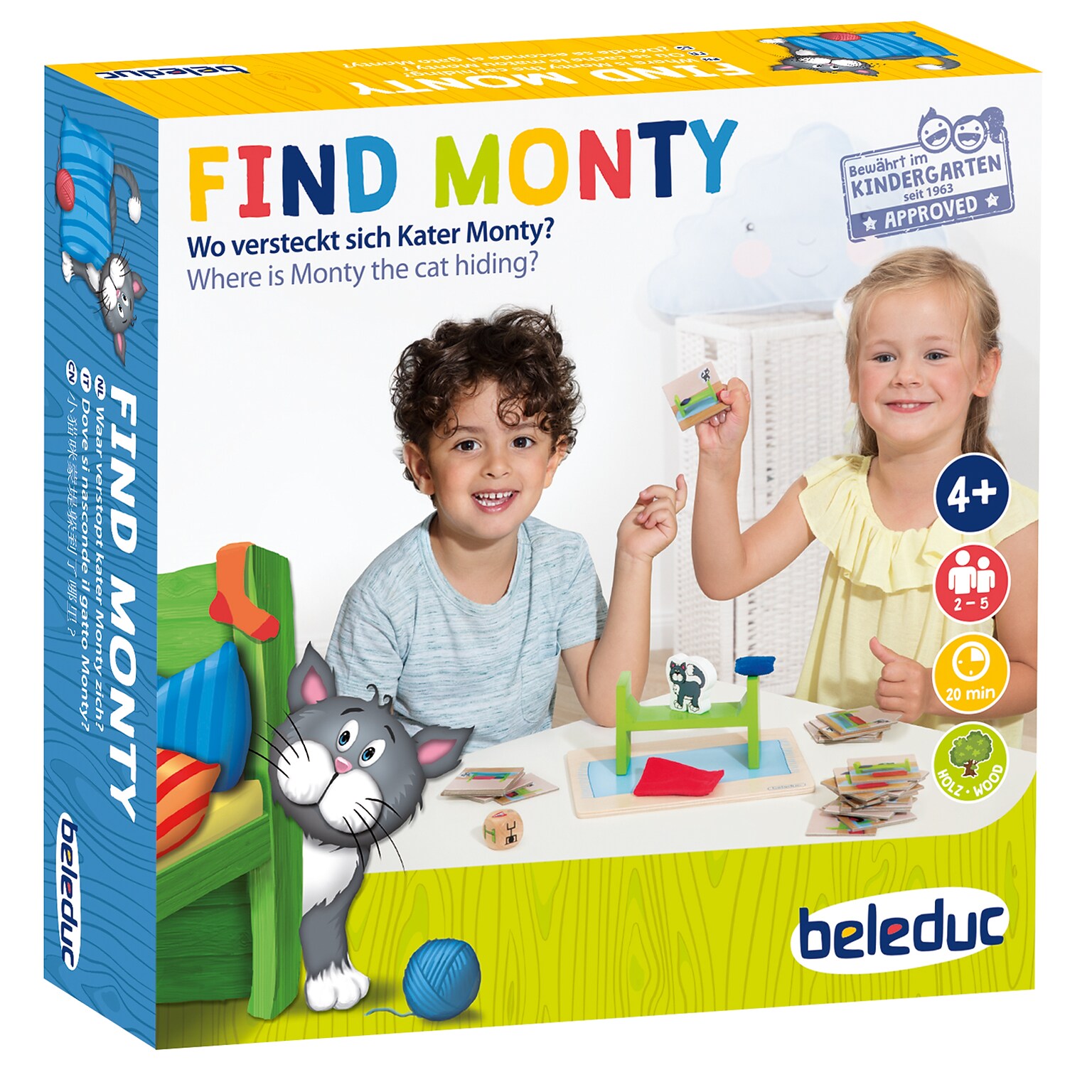 Beleduc Find Monty Game (PLWB22411)