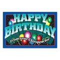 Medical Arts Press® Chiropractic Standard 4x6 Postcards; Happy Birthday from your Chiropractor