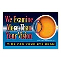 Medical Arts Press® Eye Care Standard 4x6 Postcards; We Examine More Than Your Vision