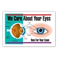 Medical Arts Press® Eye Care Standard 4x6 Postcards; Eye Cross-Section, We Care About....
