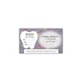 Medical Arts Press® Dual-Imprint Peel-Off Sticker Appointment Cards; Standard, Floral Print