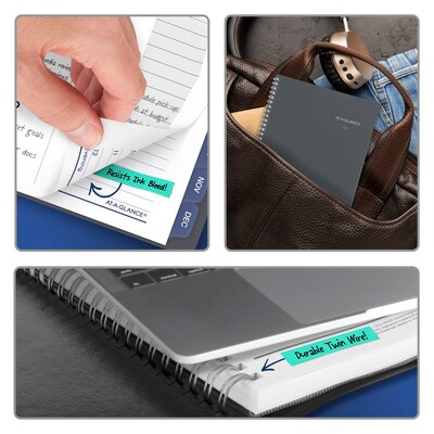 2027 AT-A-GLANCE DayMinder 5" x 8" Weekly & Monthly Planner, Plastic Cover, Gray (GC200-07-27)