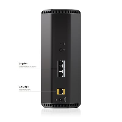 Netgear Nighthawk BE5000 Dual Band WiFi 7 Gaming Router, Black (RS150-100NAS)