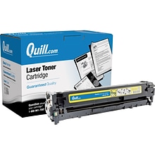 Quill Brand Remanufactured HP 128A (CE322A) Yellow Laser Toner Cartridge (100% Satisfaction Guarante