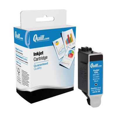 Quill Brand Remanufactured High Yield Ink Cartridge Comparable to Kodak® 10XL (8237216) Black (100% Satisfaction Guaranteed)