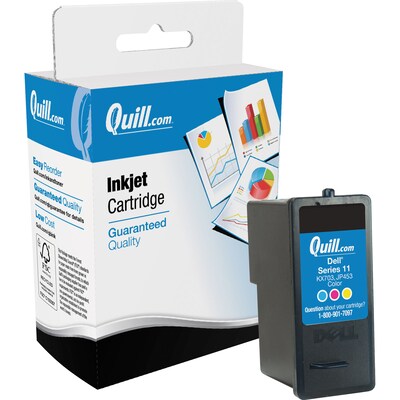 Quill Brand High Yield Ink Cartridge Comparable to Dell™ JP453 Color (100% Satisfaction Guaranteed)