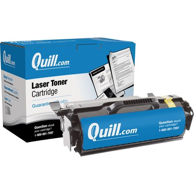 Quill Brand® Lexmark 650 Remanufactured Black Laser Toner Cartridge, High Yield (T650H11A) (Lifetime Warranty)