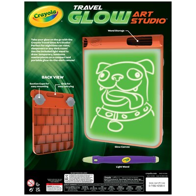 Crayola Travel Glow Art Studio (BIN042505)