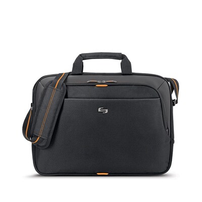 Solo New York Ace Slim Brief, Black/Orange (UBN101-4U4)