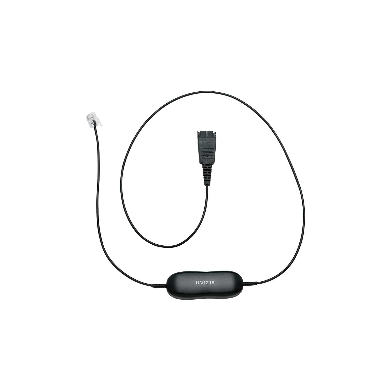 Jabra® GN1216 Coiled Headset Adapter for Avaya 1600/9600 Desk Phones