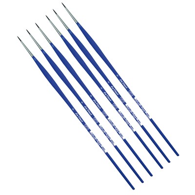 da Vinci FORTE-Acrylics Oil and Acrylic Synthetic Student Round Brush, 6 /Pack (DVXVA86300-6)
