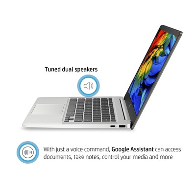 HP Chromebook 14", Intel Celeron N4120, 4GB Memory, 64GB eMMC, Google Chrome (60F57UA#ABA)