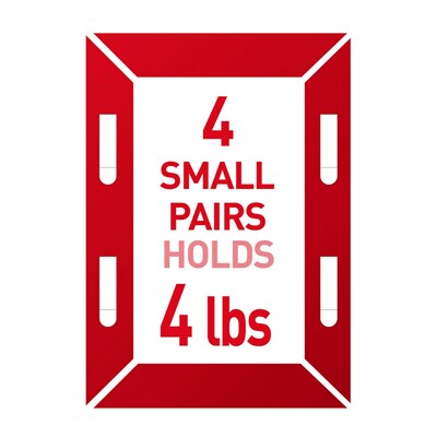 Command™ Small Picture Hanging Strips, White, 4 Sets (17202ES)