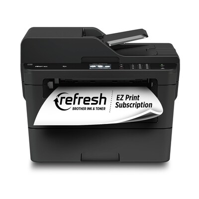 Brother MFCL2750DW Wireless Black & White All-In-One Laser Printer, Refresh Subscription Eligible