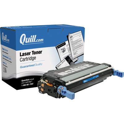 Quill Brand® Remanufactured HP 642A Black Standard Laser Toner Cartridge  (CB400A) (Lifetime Warranty)