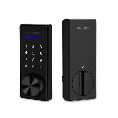 Philips Home Access 1000 Series Single Cylinder Electronic Deadbolt with Handle Set