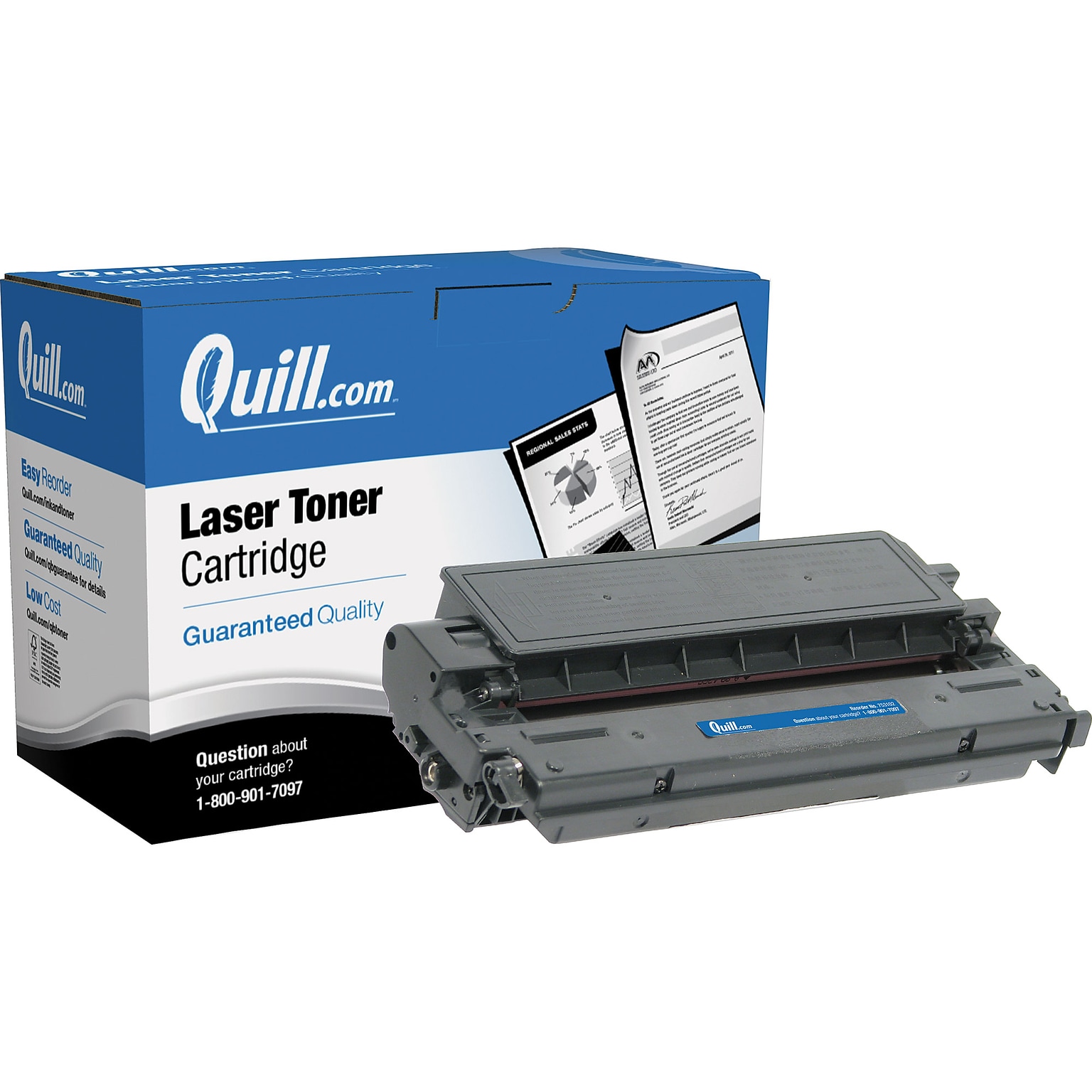 Quill Brand® Remanufactured Black Standard Yield Laser Toner Cartridge Replacement for Canon E40 (1491A002CA)