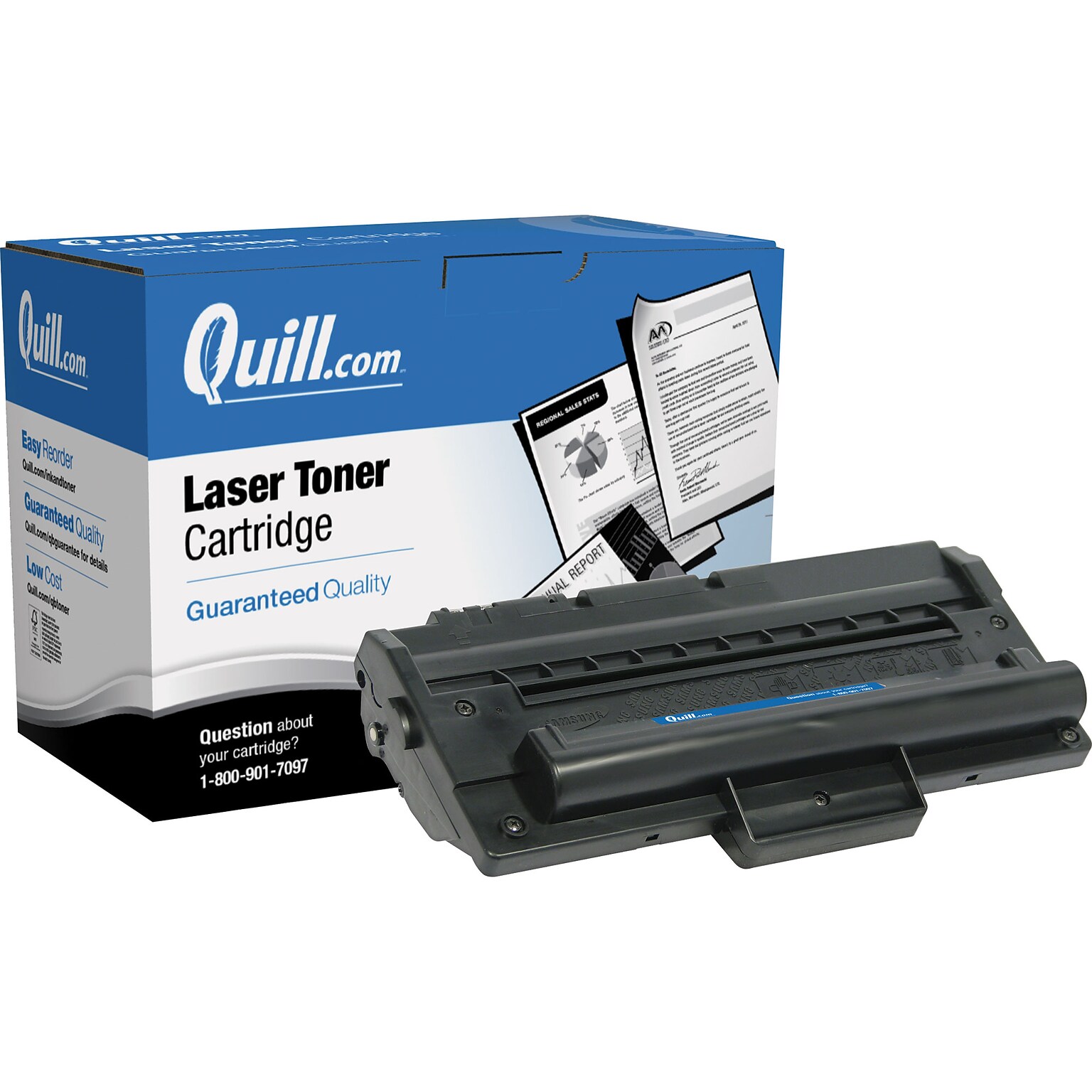 Quill Brand Remanufactured Compatible Samsung® SCX4216D3 Laser Cartridge (100% Satisfaction Guaranteed)