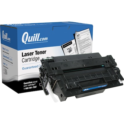 Quill Brand Remanufactured HP 11X (Q6511X) Black High Yield Laser Toner Cartridge (100% Satisfaction