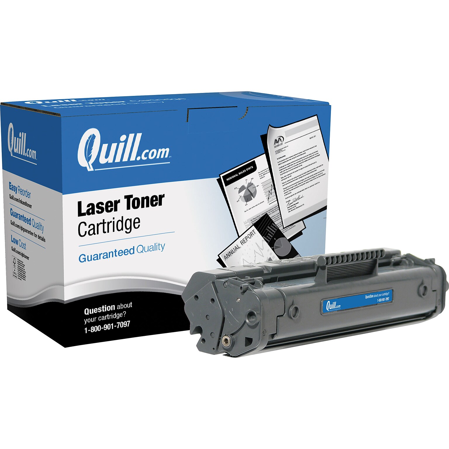 Quill Brand® Remanufactured Black Standard Yield Toner Cartridge Replacement for HP 92A (C4092A) (Lifetime Warranty)