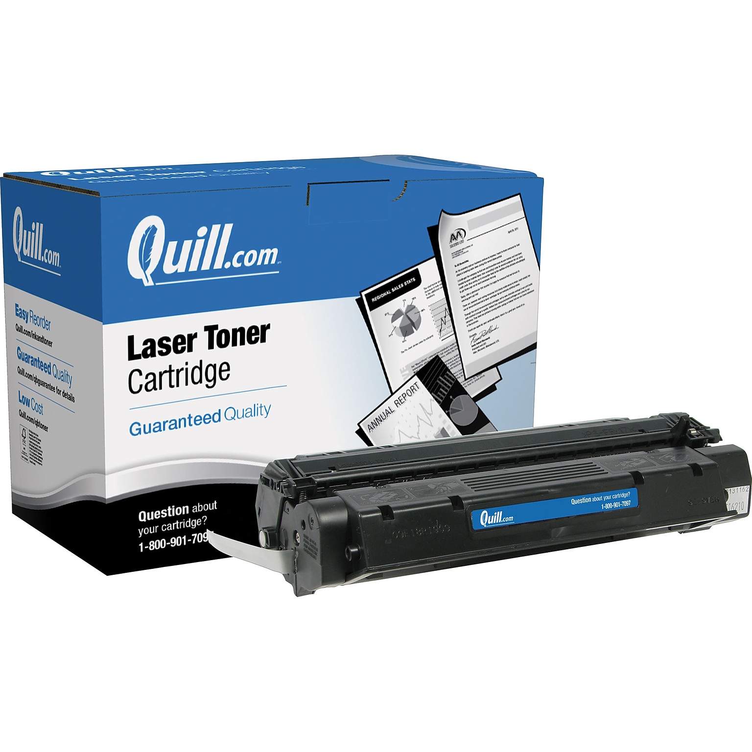 Quill Brand® Remanufactured Black High Yield Toner Cartridge Replacement for HP 15X (C7115X) (Lifetime Warranty)