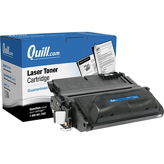 Quill Brand® HP 38 Remanufactured Black Laser Toner Cartridge, Standard Yield (Q1338A) (Lifetime War