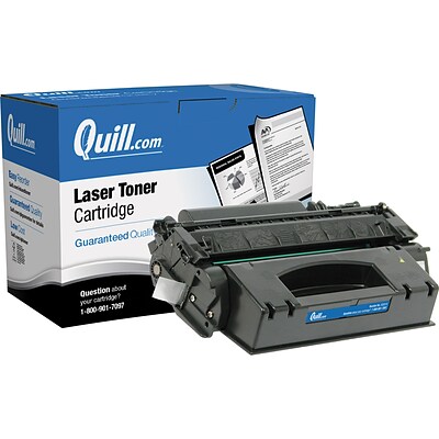 Quill Brand® HP 53 Remanufactured Black Laser Toner Cartridge, High Yield (Q7553X) (Lifetime Warranty)