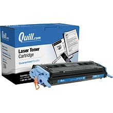 Quill Brand® Remanufactured Cyan Standard Yield Toner Cartridge Replacement for HP 124A (Q6001A) (Li