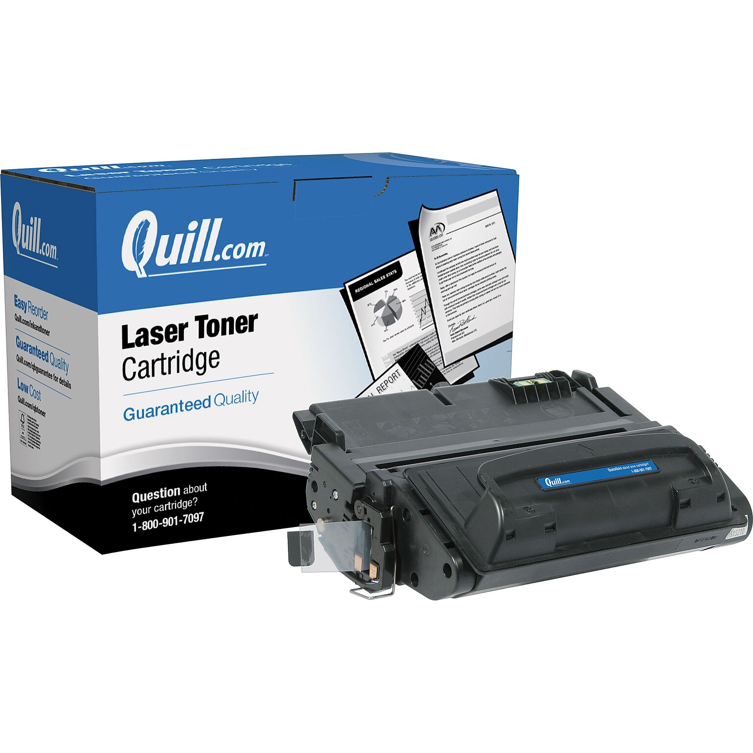 Quill Brand® Remanufactured Black High Yield Toner Cartridge Replacement for HP 42X (C5942X) (Lifetime Warranty)