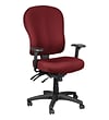 Tempur-PedicÂ® TP4000 Ergonomic Fabric Mid-Back Task Chair; Burgundy