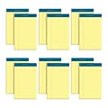 TOPS Docket Notepads, 5 x 8, Narrow Ruled, Canary, 50 Sheets/Pad, 12 Pads/Pack (TOP 63350)