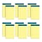 TOPS Docket Notepads, 5 x 8, Narrow Ruled, Canary, 50 Sheets/Pad, 12 Pads/Pack (TOP 63350)