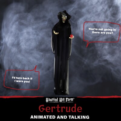 Haunted Hill Farm Life-Size Animatronic Witch (HHWITCH-8FLS)