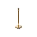 Queue Solutions Crown Rope Stanchion; Gold