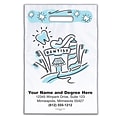 Medical Arts Press® Dental Personalized 2-Color Supply Bags; 9 x 13, Dentist, 100 Bags, (57556)