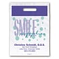 Medical Arts Press® Dental Personalized Small 2-Color Supply Bags; 7-1/2x9", Polka Dots, Smile Supplies, 100 Bags, (57563)