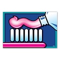 Medical Arts Press® Dental Standard 4x6 Postcards; Large Brush/Paste