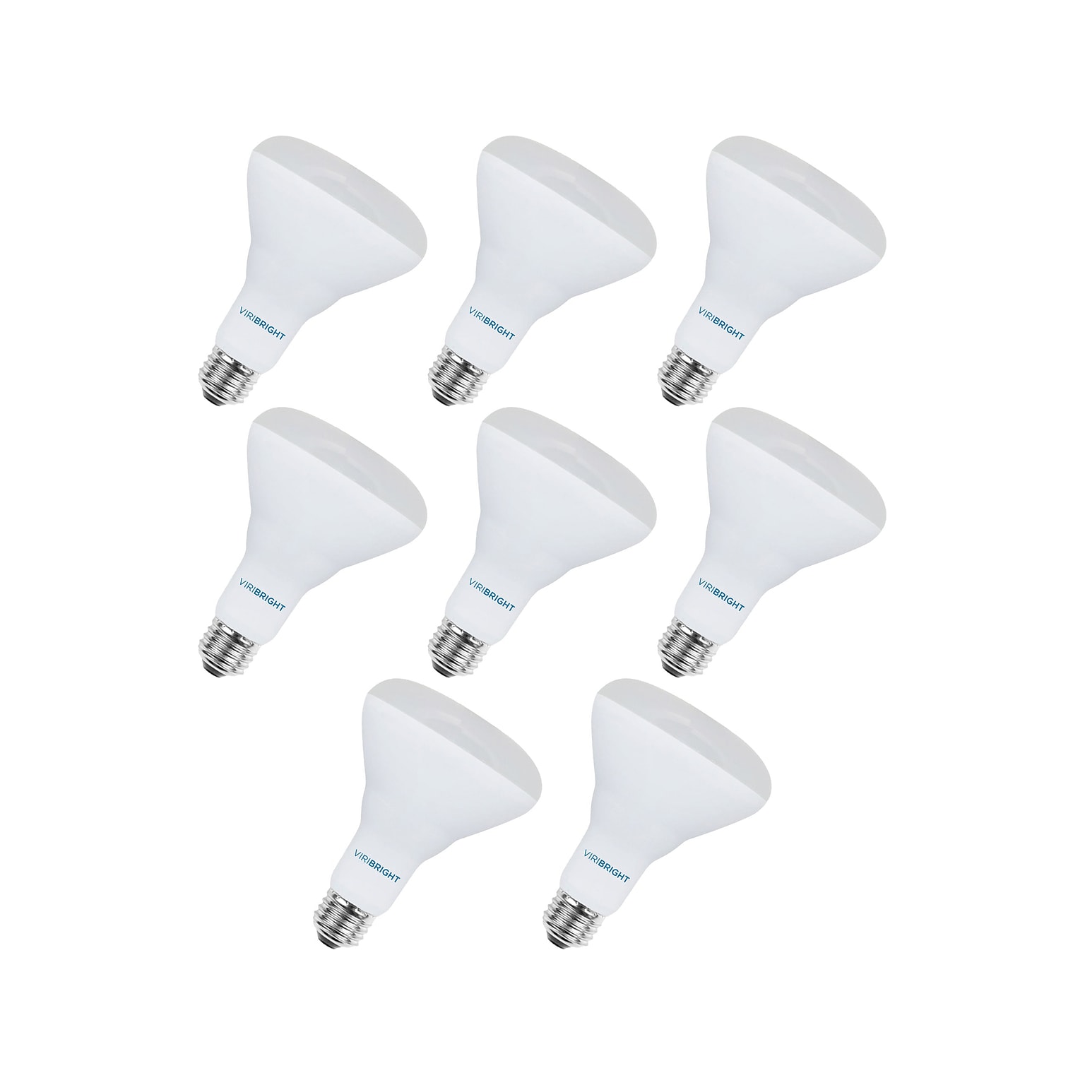 Viribright 8.5-Watt Warm White LED Floodlight Bulb, 8/Box (654694-8)