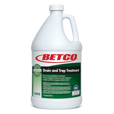 Betco Probiotic Solutions Drain and Trap Treatment, Ocean Scent, 1 gal Bottle, 4/Carton (BET26000400