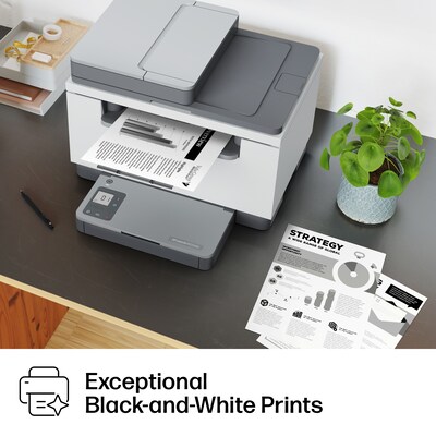 HP LaserJet M234sdw Wireless Black & White Laser Printer, All-In-One, Print, Scan, Copy, Best for Home Office (6GX01F)