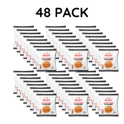 Frank's Red Hot Seasoned Bagel Chips, 1 oz., 48/Pack (220-02687)