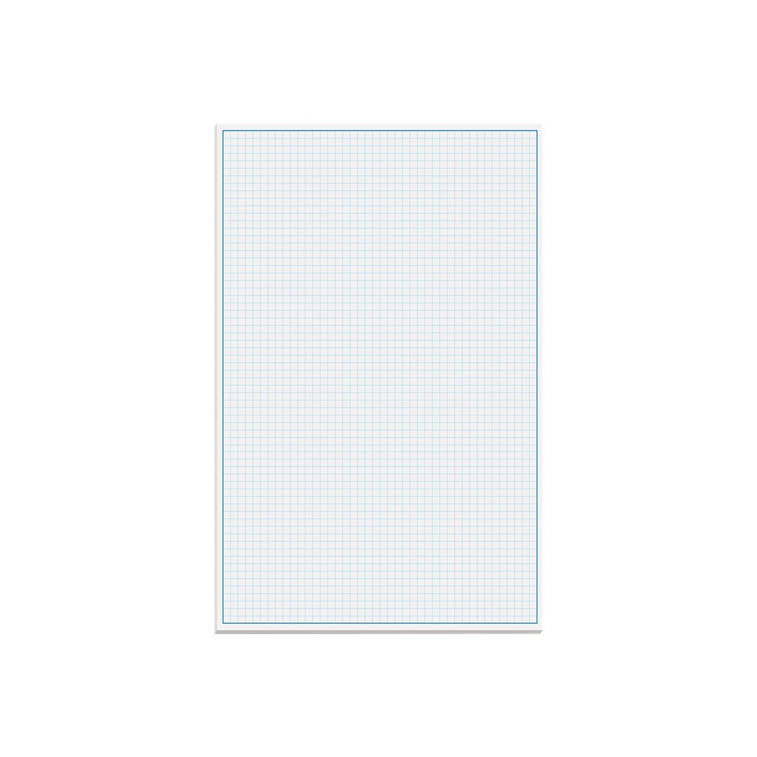 Better Office Graph Pad, 11 x 17, Quad-Ruled, White, 25 Sheets/Pad (25600)