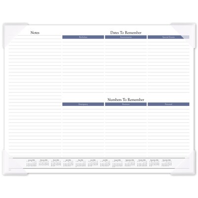 2026 AT-A-GLANCE Panoramic Landscape 21.75" x 17" Monthly Desk Pad Calendar (89802-26)