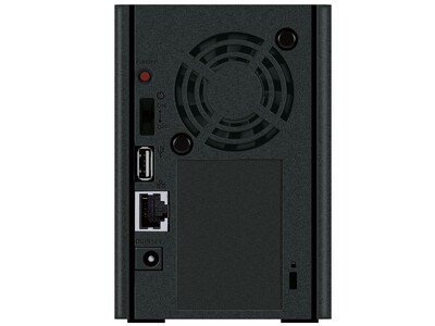 Buffalo LinkStation SoHo 200 2-Bay 8TB External NAS, Black (LS220D0802B)